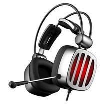 시베리아 컴퓨터 2세대 게이밍 유선헤드셋 업그레이드 버전, 실버 그레이, S21U