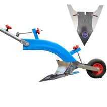 쟁기 경운기 쟁쇄 수동 배토기 쟁쇠 원예 텃밭 농장, 하드 그라운드