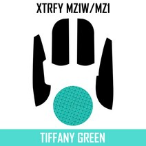 BTL Xtrfy m42 mz1 그립테이프 리자드 스킨 무선 유선 논슬립 스티커, MZ1 유무선 티파니 그린