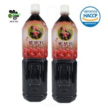 프리미엄 복분자청 청정지역에서 자란 복분자 !! 당일발송!, 2병, 1500ml