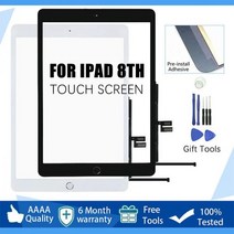 새로운 10.2 인치 터치 스크린 IPAD 8 세대 2020 A2428 A2429 A2270 IPAD8 디스플레이 LCD 휴대용 노트북 시디롬 외장 디비디 플레이어 블루레이롬, Affordable Black