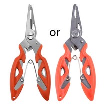 스냅링 플라이어Fishing Pliers Stainless Steel Braid Cutters Split Ring Hook Remover with Ergonomic H, 02 3