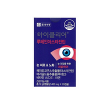 아이클리어 루테인아스타잔틴 12g, 30정, 1개