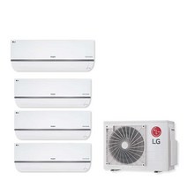 LG 휘센 1등급 시스템 에어컨 올인원 2in1 3in1 4in1 5in1 벽걸이 6평 실외기포함 멀티브이 ND, 벽걸이 4개
