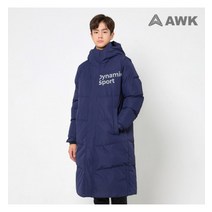 에어워크주니어 다이나믹 레터링 롱패딩