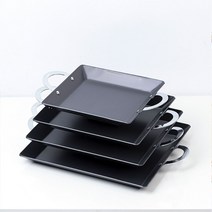 해피스타트 경질 코팅 사각 닭갈비팬 낚지볶음팬 곱창볶음팬, 경질 닭갈비팬-대