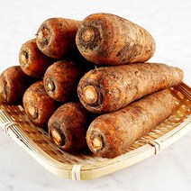 무농약 흙당근 2kg, 단품