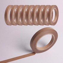 종이무지박스테이프 15mmx40m 크라프트 무지테이프 소폭테이프, 왁스타입