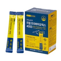 프리바이오틱스 프락토올리고당 아연 유익균 증식 남녀노소 온가족 유산균 맛있는 우유맛 가루 식약처 인증 건강 기능 식품, 1box, 30포