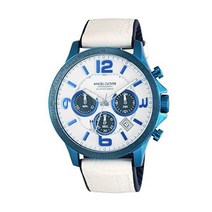 엔젤클로버 손목시계 TIME CRAFT SOLAR 타임크래프트 솔라 화이트 스테인리스 스틸 44MM TCS44SWH 남성 실버 고급 비즈니스 데일리