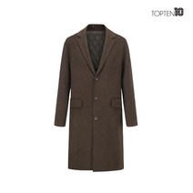 탑텐 남성 울 블렌드 핸드메이드 코트 MSA4CG1502