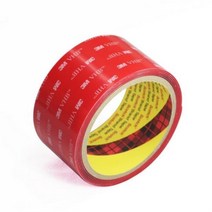 3M 4910 VHB 투명 폼양면테이프 50mm X 1.5M 3m테이프 3m양면테이프 양면테이프 블랙박스테이프 아크릴폼양면테이프