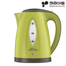 키친아트 라팔 임팩트 그린 1.2L 전기주전자 KAEK-12GS 전기포트 커피포트 멀티포트 주전자, 단품없음