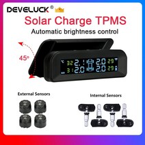 한국 타이어 교체 셀프 가성비 호환 tpms 자동차 타이어 압력 모니터 시스템 유리에, 외부 센서