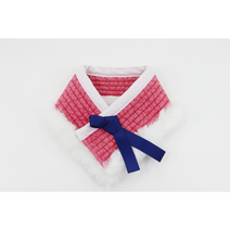 견생혼 고양이 강아지 누빔 한복케이프 ver. 4, 민트XS