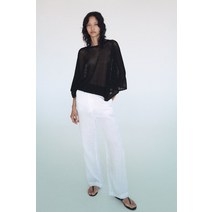 독일 자라 라메 실 ZARA 니트 탑 253294