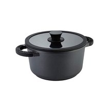 [독일직구] Axentia Blackline 무쇠 냄비, Ø ca. 24 cm