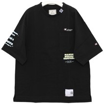 메종미하라야스히로 국내배송)미하라야스히로 23SS A10TS691 BLACK 티셔츠