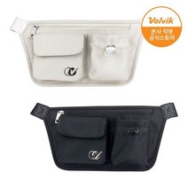 본사직영 볼빅 시그니처 힙색 벨트 파우치 784058, 2.블랙