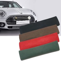 1+1 차량용 알칸타라 안전벨트 커버 자동차 보호쿠션 목쓸림방지 실내용 스웨이드 악세사리, 딥그린-2개