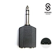 55P스테레오x55P스테레오x2 젠더 잭 커넥터 중국산, 단품