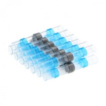 Electpick 50/30/10/5pcs 열 수축 솔더 씰 와이어 커넥터 방수 슬리브 전기 절연 버트 스플 라이스, 03 Blue _ 04 5pcs