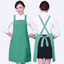 제과제빵 조리학원 족발 주방 카페 앞치마 AE137, FREE, AE137겨자색