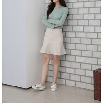 이푼아이 자체제작 머메이드 미니 프릴 스커트 10 COLOR 3 SIZE