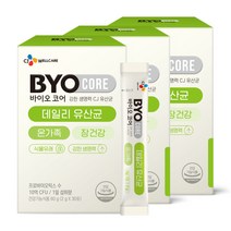 CJ웰케어 바이오코어 데일리 유산균 프로바이오틱스 30포, 3박스