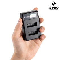 SPRO 무배 올림푸스 LI-92B 호환 듀얼충전기 TG 6 5 4 3, LCD 듀얼충전기