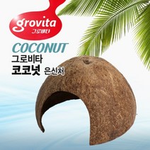 그로비타 코코넛 은신처 (랜덤) 소라게은신처 새우 가재