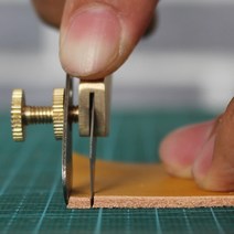 목형 가죽재단 DIY 패턴 커터 프레스 절곡 철판 가죽공예 도구가죽 공예 diy 절개 칼 구리 트리밍 칼 블레이드 가죽 절단 패치워크 패브릭 스플리터, 1개