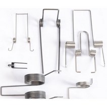 용수철스프링 다기능 비틀림 스프링 스틸 이중 와이어 직경 DIY 1/1.1/1.2/1.4/1.8mm 2개325267, 1.2x8mm 3 coils, 2개