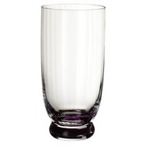 유럽 유리컵 긴컵 Villeroy and Boch 15 5cm Longdrinkglas New Cottage Rose, 단일옵션