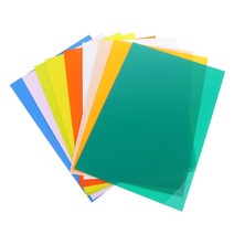 슈링클스종이 열수축 플라스틱 작아지는 마술 마법 종이 키링 만들기 10 조각 다채로운 열 수축 종이 수축 필름 종이 시트 diy 매달려 매력 보석