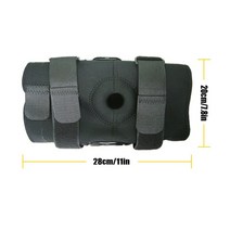 애견 강아지 슬개골 보호대 탈구 관절 발목 보조기 십자인대 탈골 뒷다리 무릎 보호 및 통증 완화용 힌지, 01 28cm x 20cm