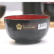 브로스코리아 일본그릇 나카야 전자렌지용 칠기그릇 칠기식기 공기 대접 국그릇 우동기 면기 라면기, A02-나카야 각대접 341(n)