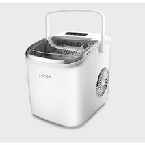 Hicon 가정용 캠핑 사무실 차박 휴대용 미니 제빙기, 블랙