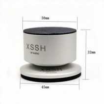 XSSH 오디오파일 쇼크 3 골드 스파이크 댐핑 패드 HIFI 스피커 CD 앰프 알루미늄 절연 피트 2022 년 새로운, 05 2021S_01 no gift box