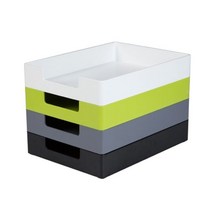 시스맥스 사무용품쇼핑몰 245x3330x58 받침 트레이 A4 서류 미다스 온라인사무용품, 1개, 블랙