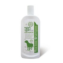 예삐 비듬방지 각질제거 전용 티트리 애견 샴푸, 3개, 360ml