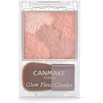 캔메이크 글로우 플로어 치크 팩트 블러셔 6.3g, 12호 시나몬 라떼 플라워, 3개