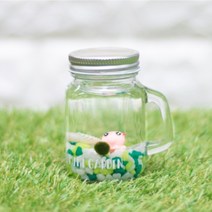 미니가든 손잡이(소) 마리모 DIY 세트 마리모포함 단체실습 마리모세트, 색돌5.하늘