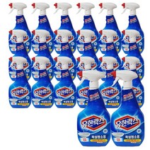 유한락스 욕실청소용 600ml+600ml, 10개