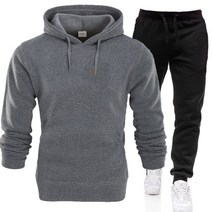 이월 스키복 세트 스키팀복 남성 의류 패션 트랙 슈트 스포츠웨어 조깅 슈트 후드 트랙 슈트 세트 의류 후드 스웨트 팬츠 슈트