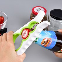 멀티 병따개 병뚜껑 다용도 오프너 페트병 만능 따개, 그린