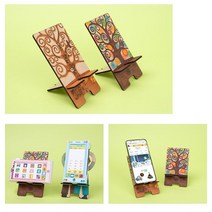 우드 만들기 키트 초등학생 중학생 미술활동 동아리 DIY, 사랑해요핸드폰거치대