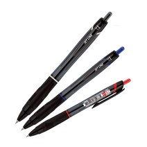 자바 초저점도 제트라인 볼펜 유성펜 0.7mm, 흑색