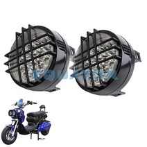 스쿠터50cc 50cc스쿠터GY6 50-125 오토바이 용 프론트 헤드 라이트 램프 어셈블리 Zum 전기 스쿠터 혼다, 02 2PCS