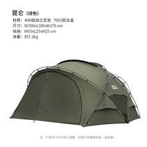 백패킹텐트 휴대용 미니멀 캠퍼 캠핑 야외 경량, 2. 그린볼